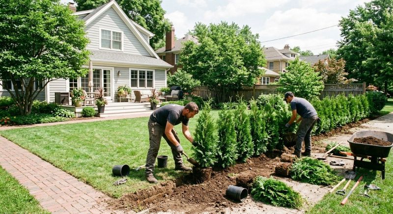 Privacy Hedge Planting in Honolulu, HI